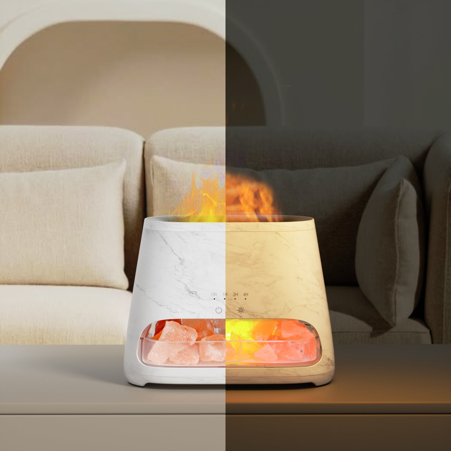 Salt Lamp Diffuser (Marble)