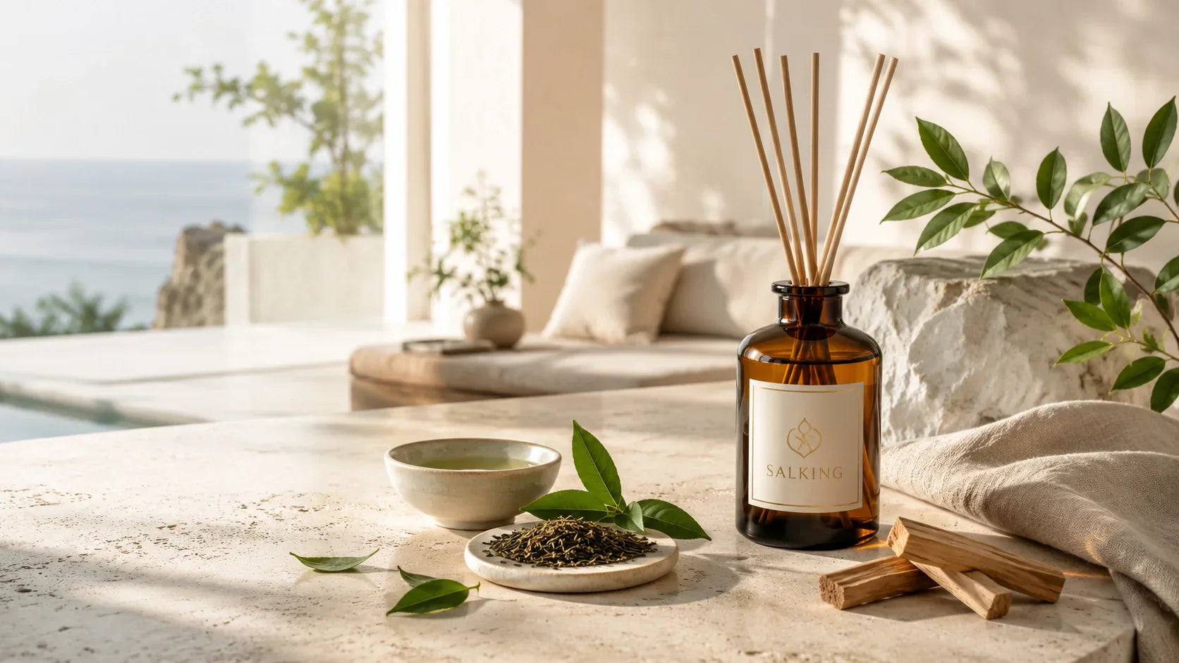 Green Tea & Sandalwood Home Fragrance Guide: How to Create a Clean Luxury Summer Home