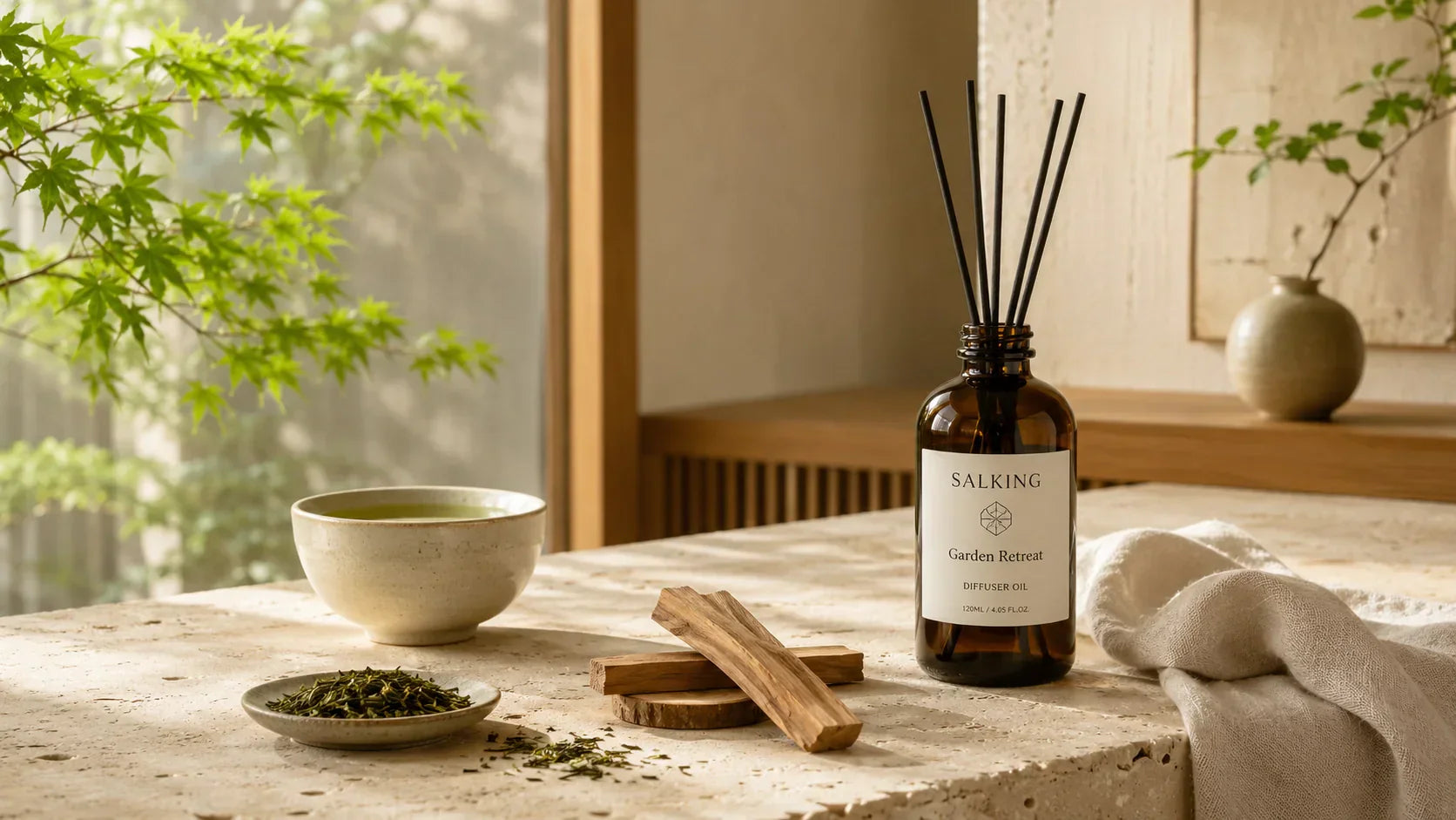 Japanese Calm Home Scent Guide: Natural Notes for a Quiet Summer Space