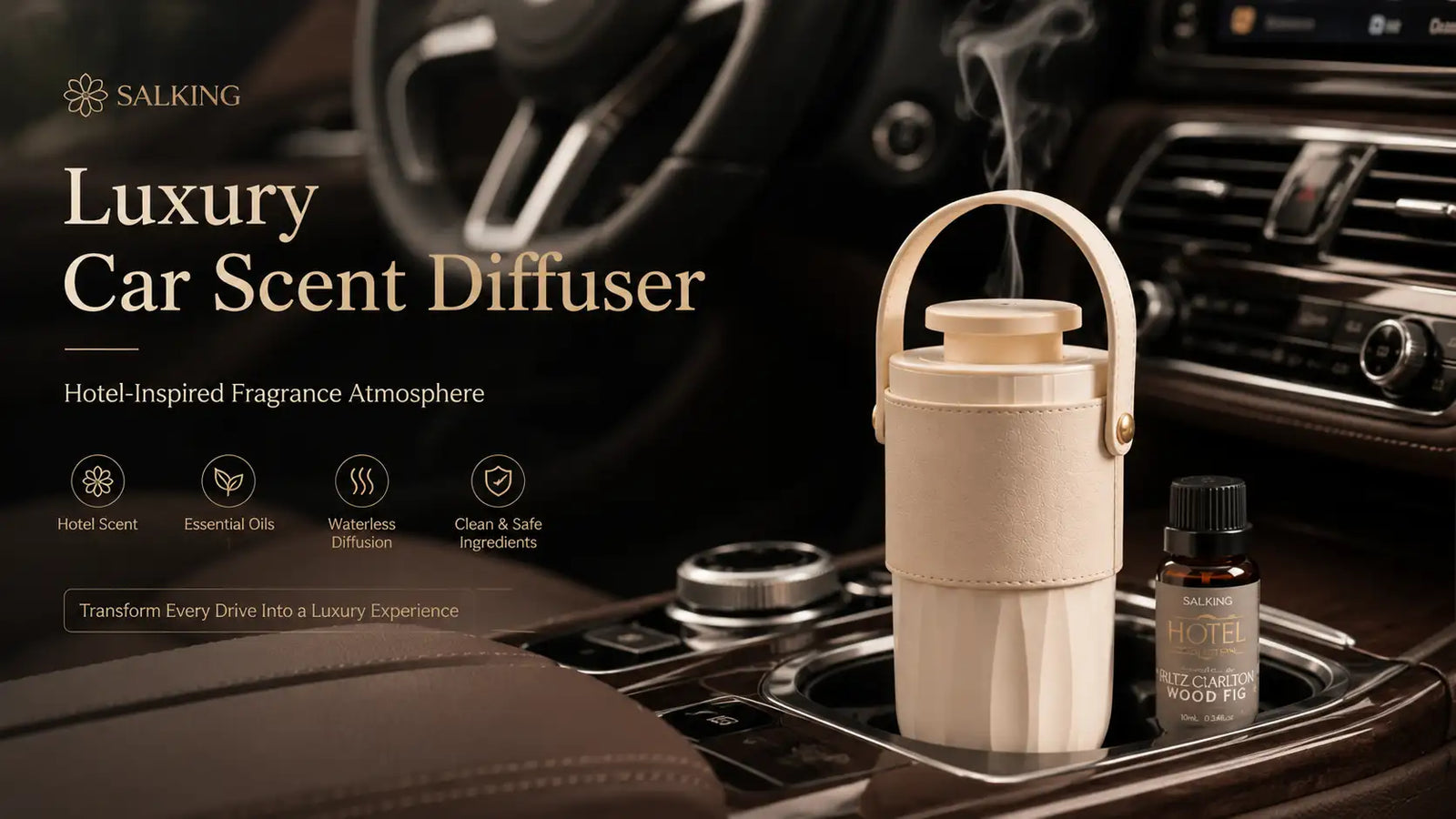 Car Scent Diffuser Guide:How to Create a Clean, Luxury, and Relaxing Atmosphere in Your Car