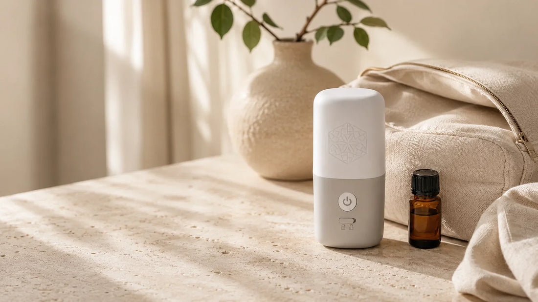 NIMLO Portable Waterless Diffuser Guide: Personal Scent Spaces for Travel, Desk, and Bedside
