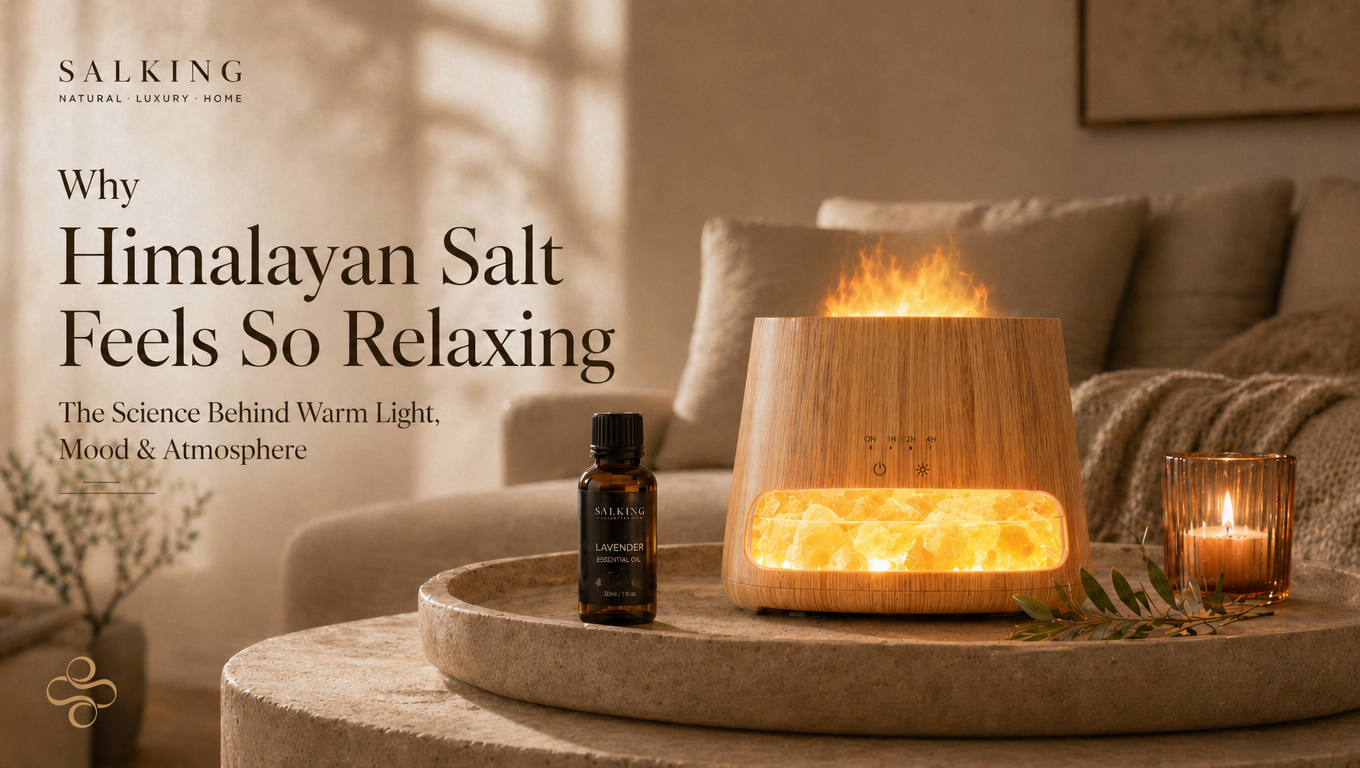 Himalayan Salt Lamps: The Science Behind Your Calm