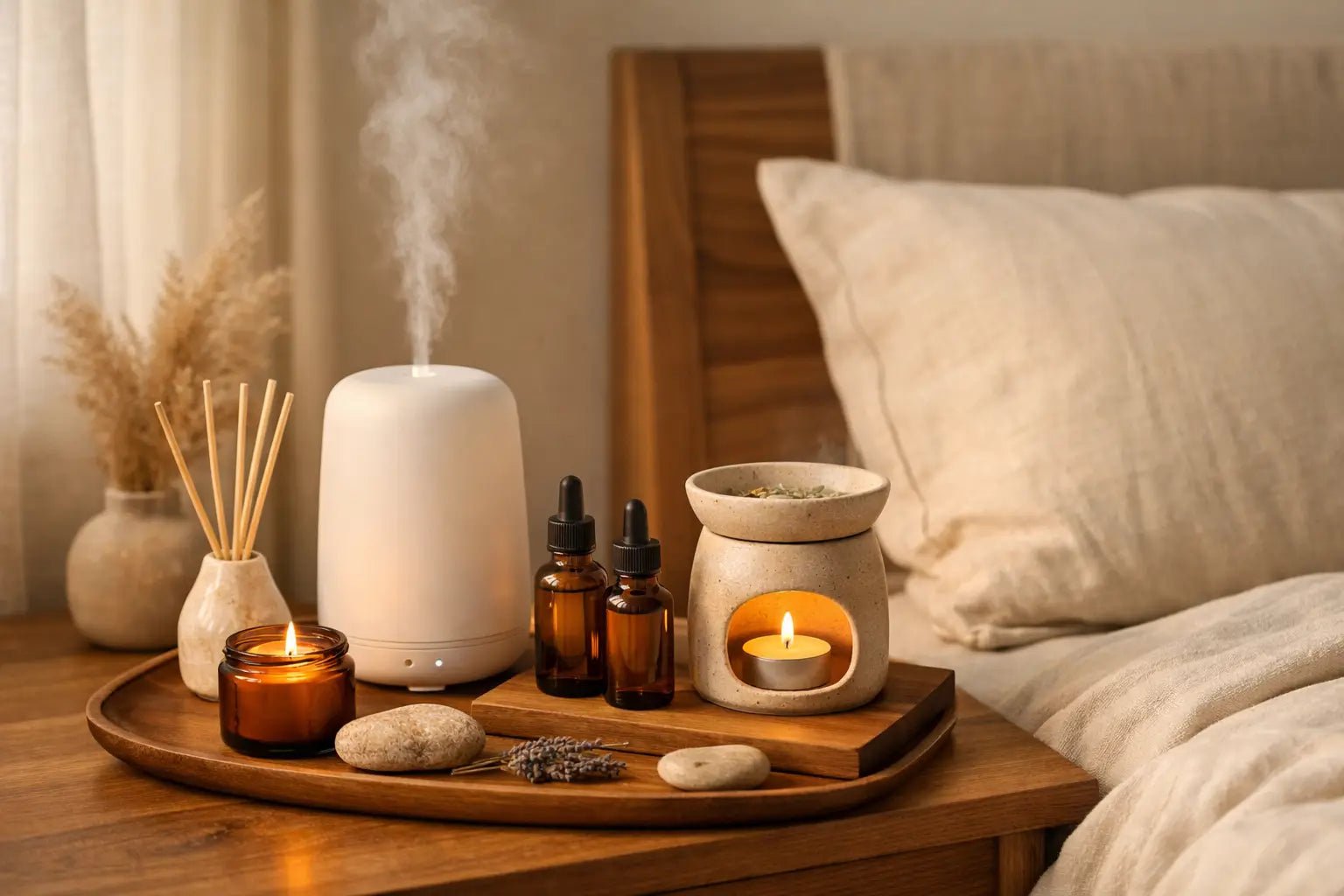Best Bedside Aromatherapy Products for Calm Rooms - SALKING