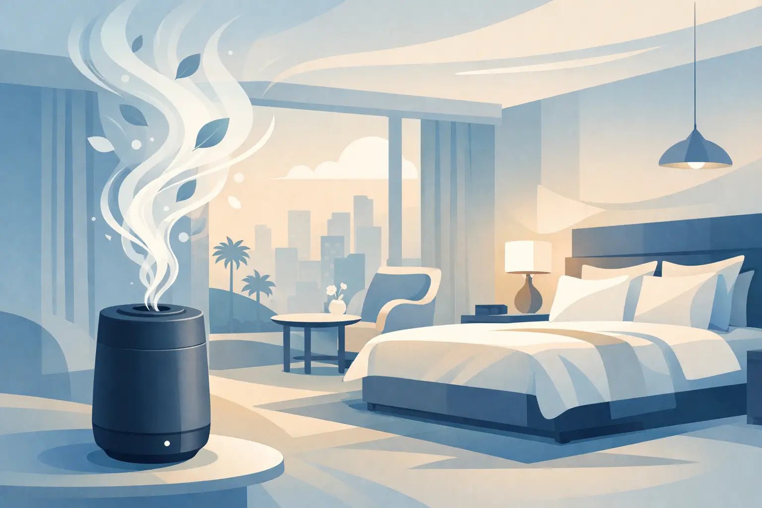 How a Hotel Scent Diffuser Changes a Room - SALKING