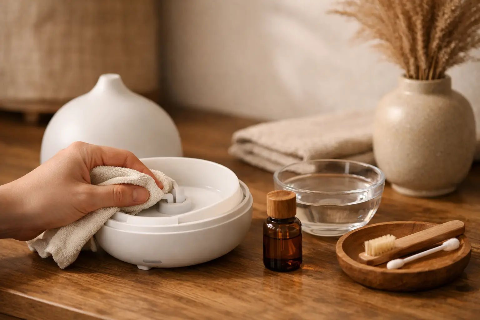 How to Clean an Ultrasonic Diffuser Properly - SALKING