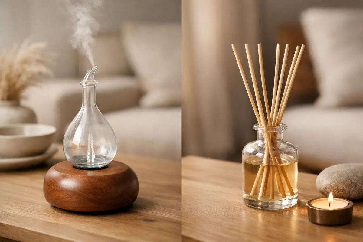 Nebulizing Diffuser vs Reed Diffuser Compared - SALKING
