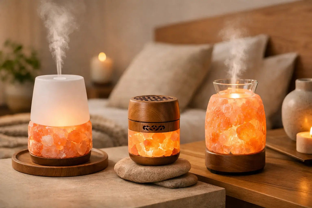 Salt Lamp Diffuser Comparison for Every Room - SALKING