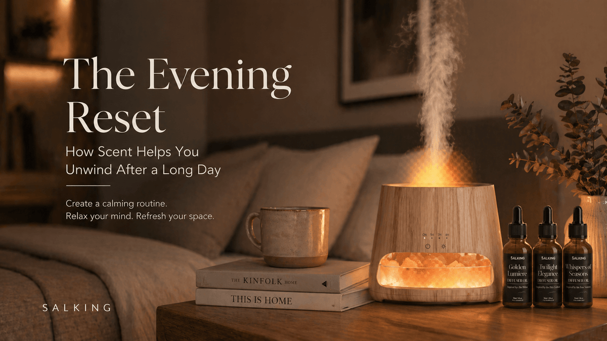 The Evening Reset: How Scent Helps You Unwind After a Long Day - SALKING