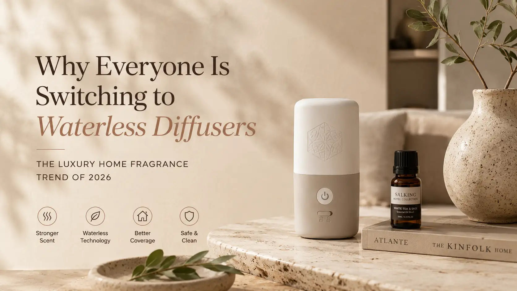 Why Everyone Is Switching to Waterless Diffusers in 2026