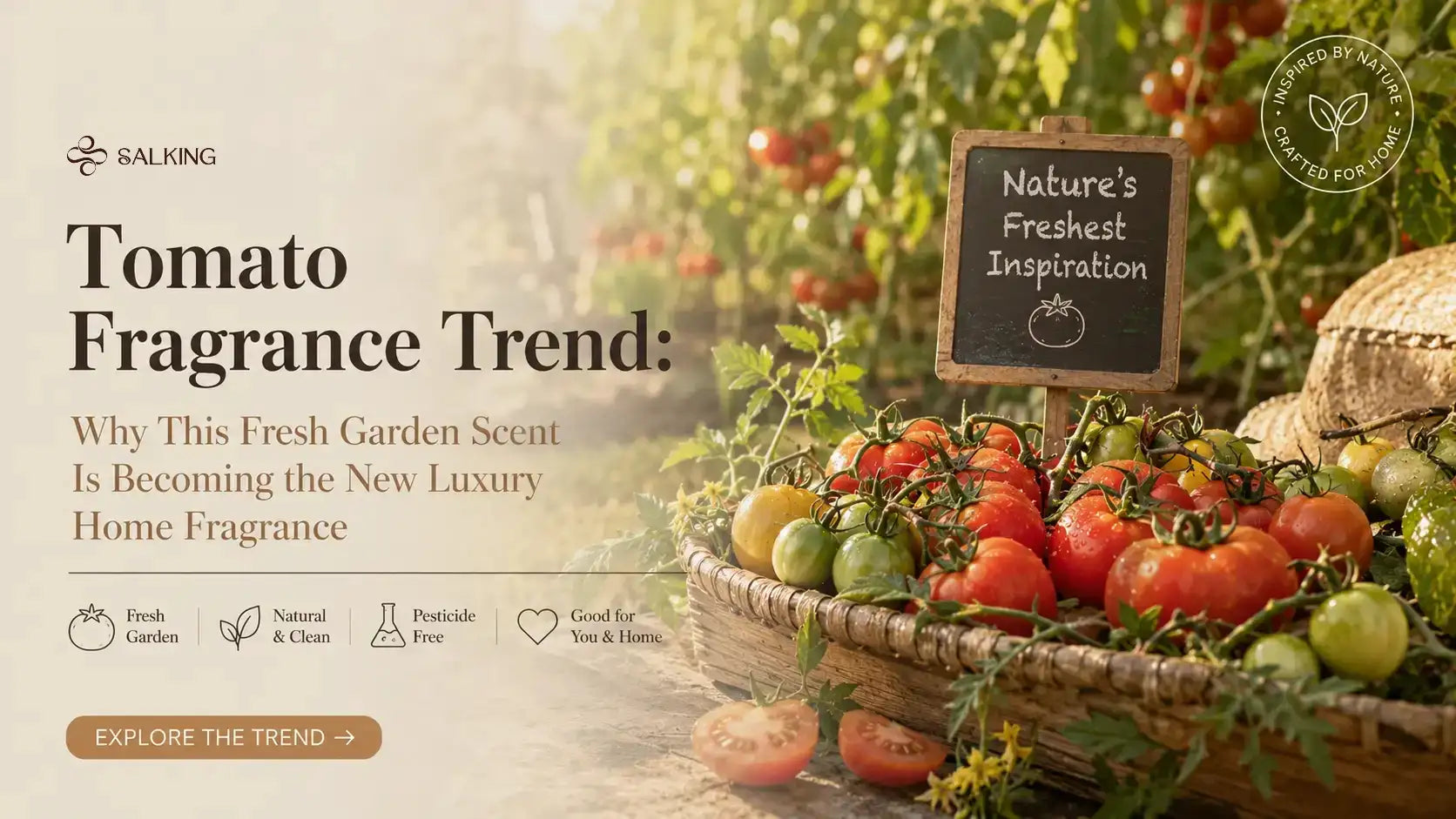 Tomato Fragrance Trend: Why This Fresh Garden Scent Is Becoming the New Luxury Home Fragrance
