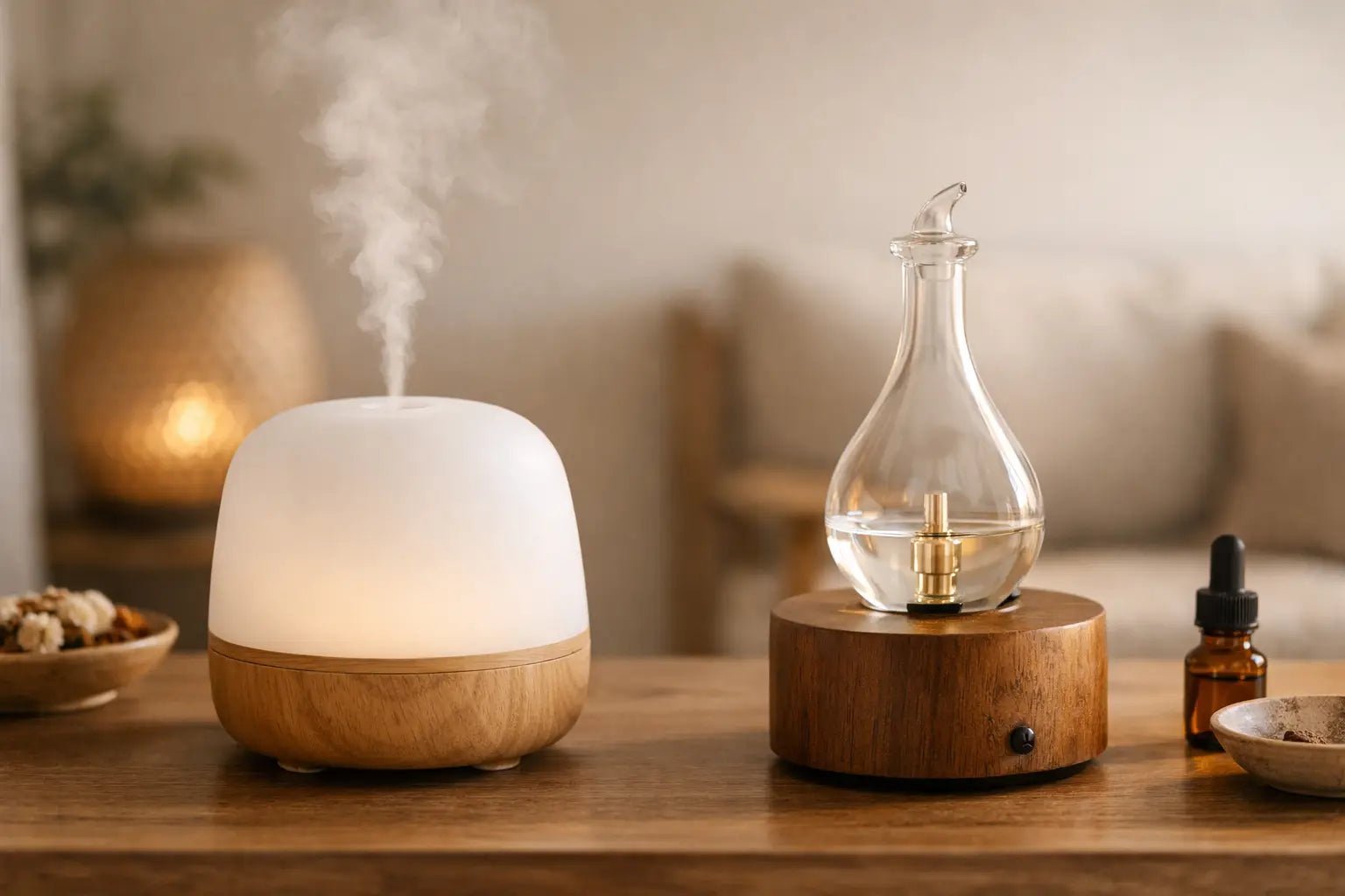 Ultrasonic Diffuser Versus Waterless Diffuser - SALKING