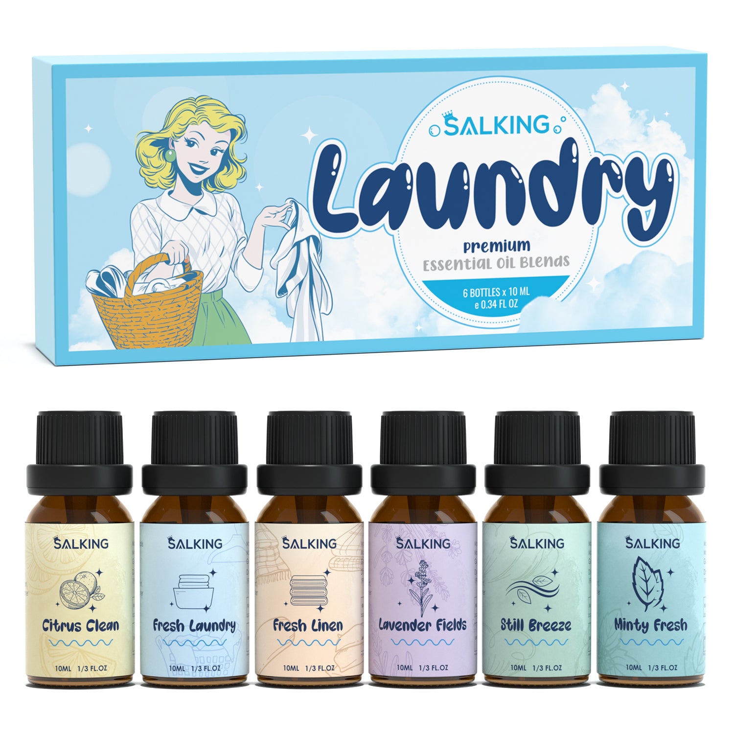 Laundry Collection Essential Oils Set