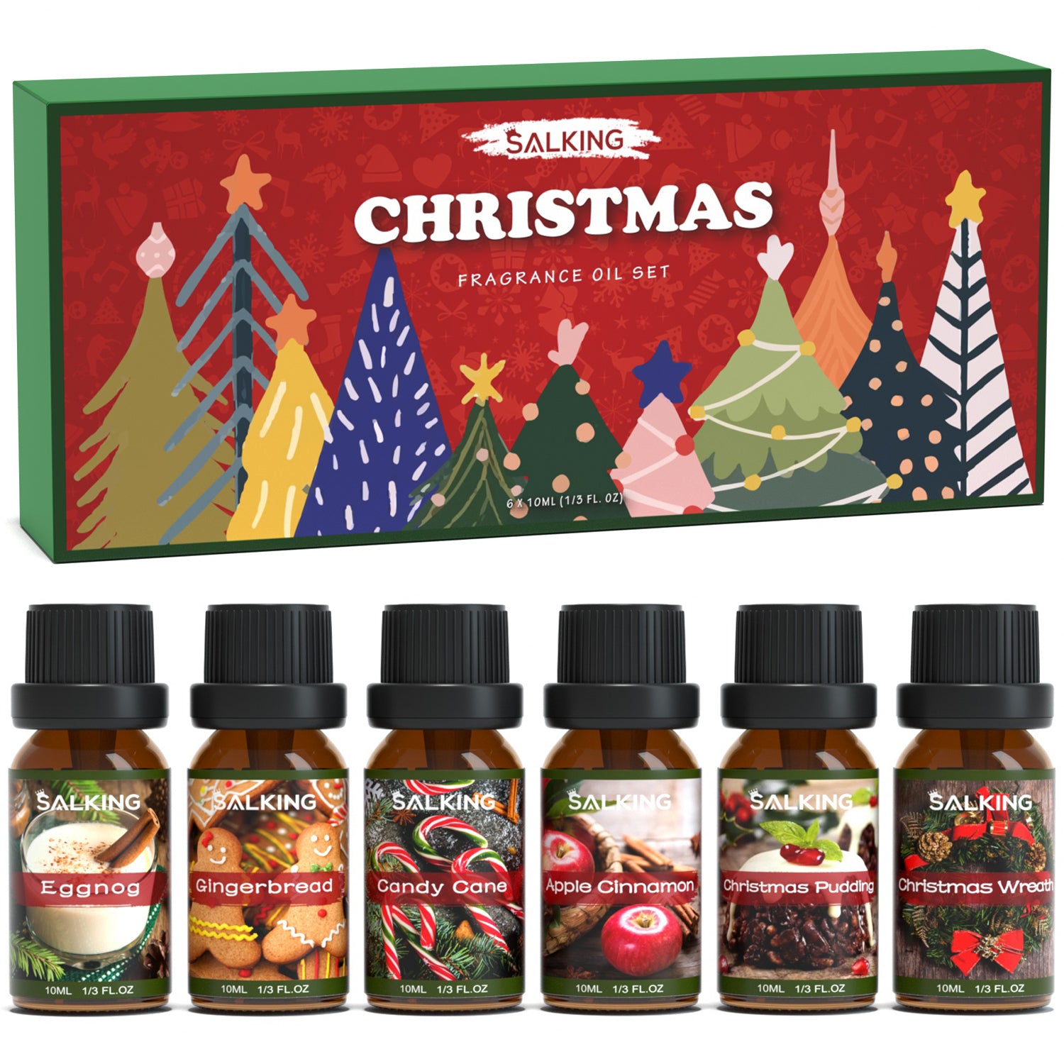 SALKING Christmas Diffuser Oils Set