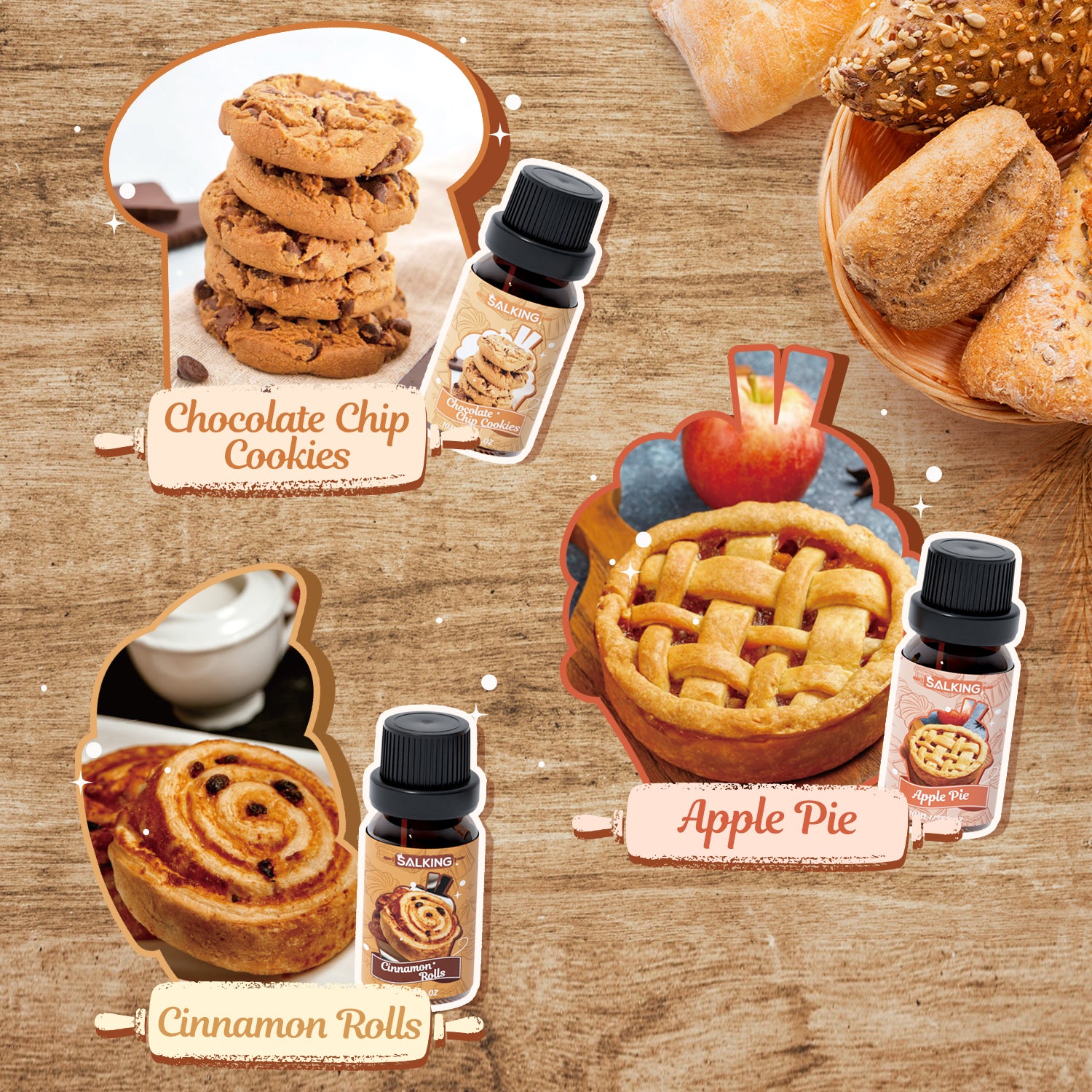 Bakery Fragrance Oils Set