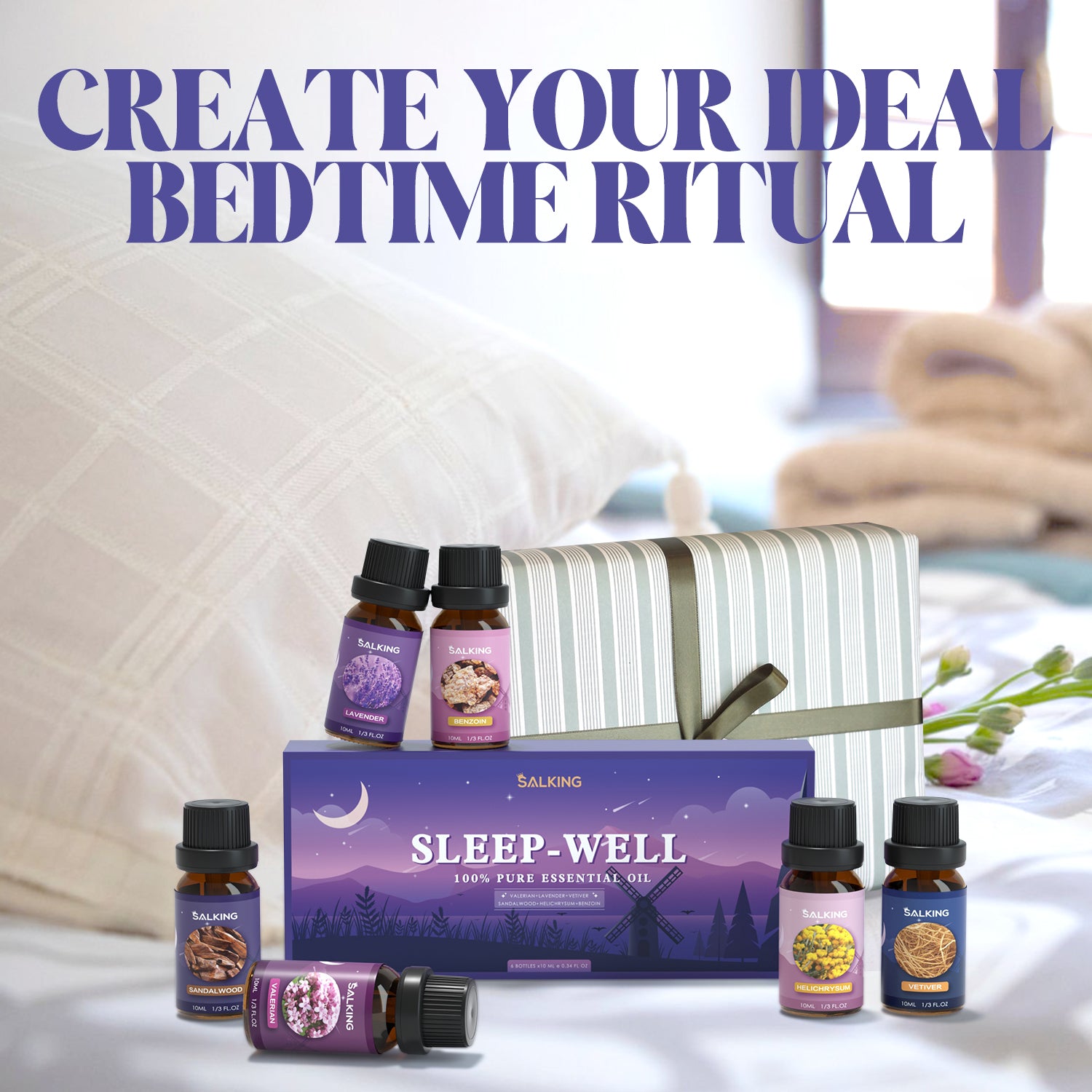 SALKING Sleep Diffuser Oils Set