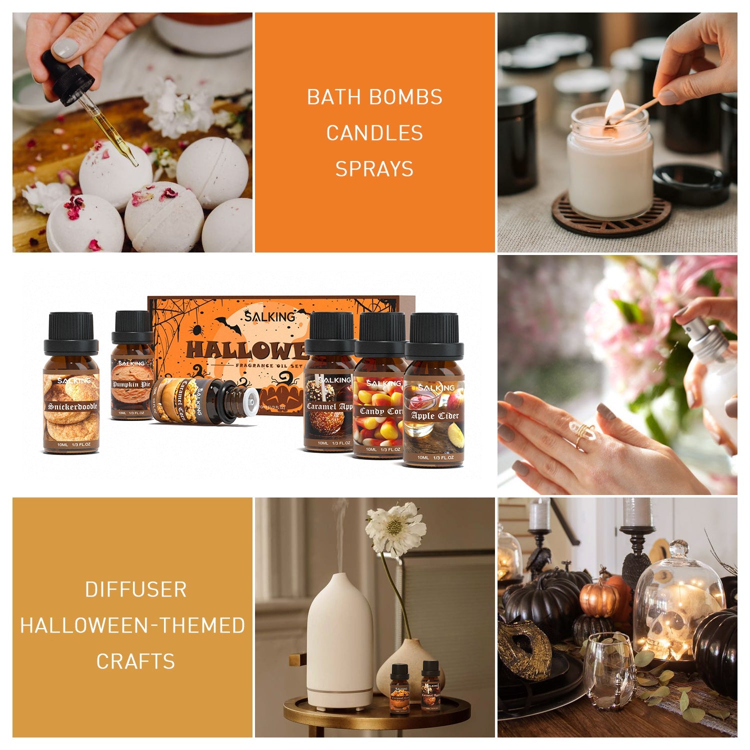 SALKING Halloween Fragrance Oils