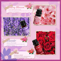 SALKING Floral Diffuser Oils Set