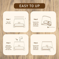 Salt Lamp Diffuser (White)