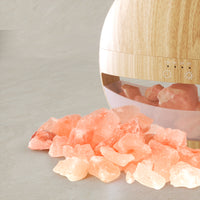 AQUAHEART Salt Lamp Diffusers(Wooden Grain)