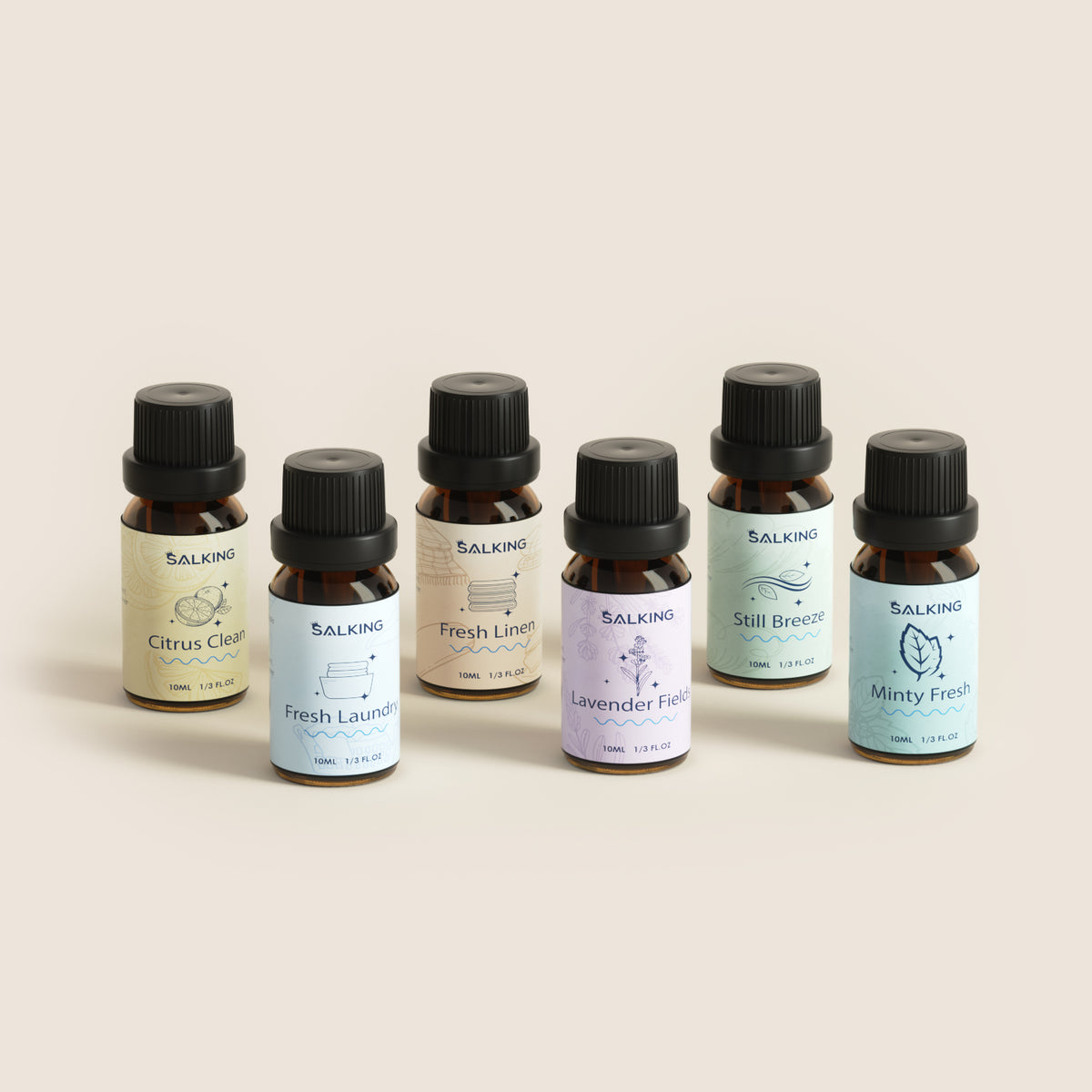 Laundry Collection Essential Oils Set - SALKING