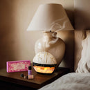 Flower essential oil-Actual shot of a floral bedroom