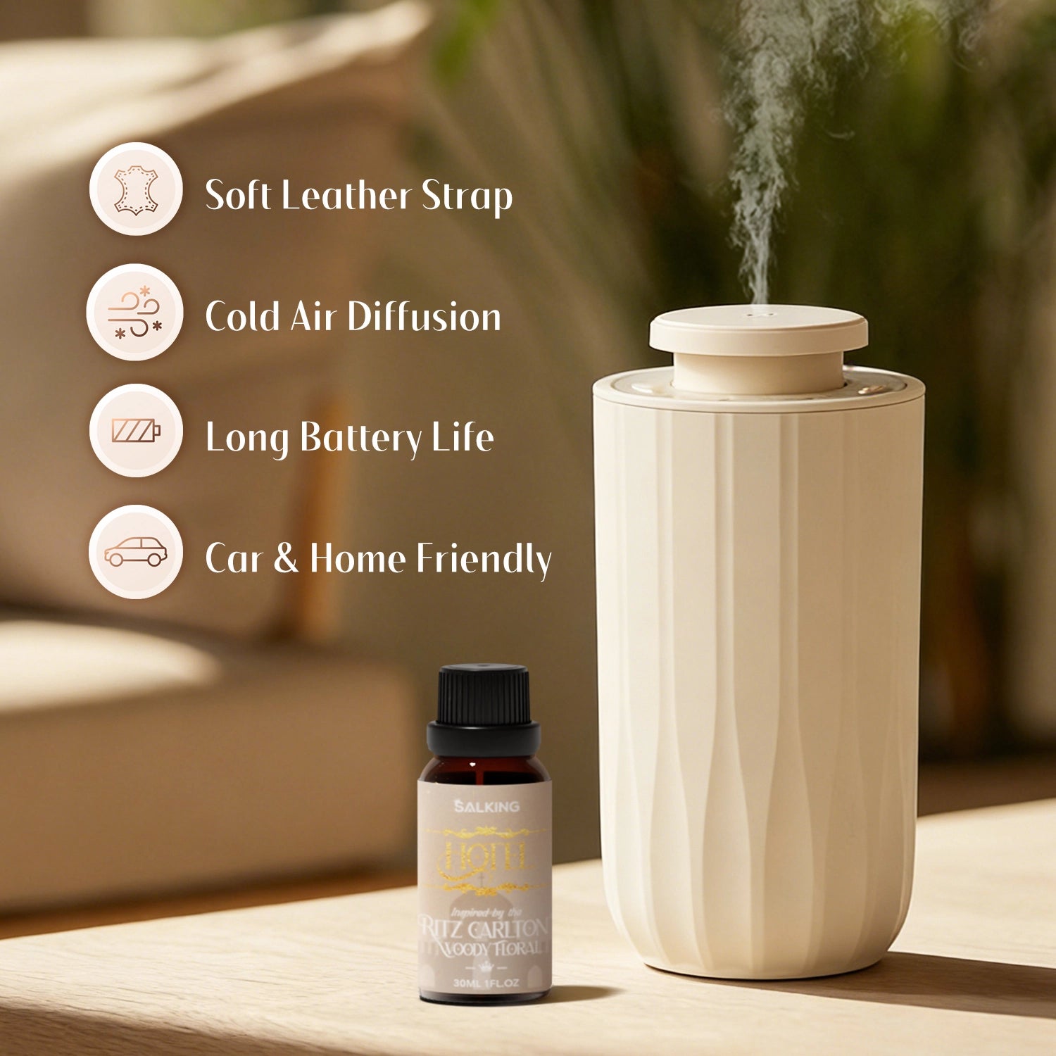 Waterless Essential Oil Diffuser Starter Kit