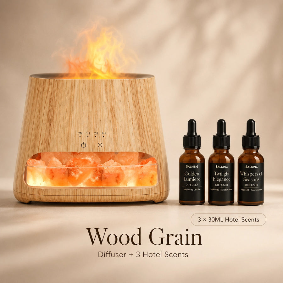 Luxury Hotel Scent Gift Set – Diffuser & 3 Fragrance Oils