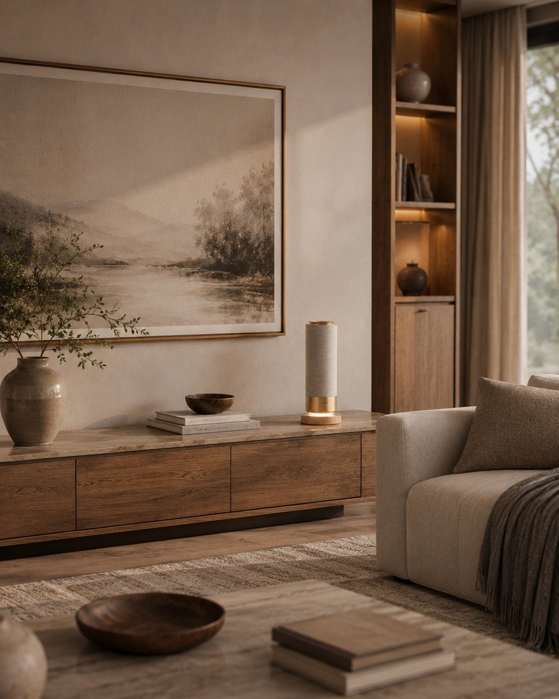 A diffuser made to enter the room as furniture.