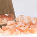 SALT LAMP DIFFUSER(Dark Wood)