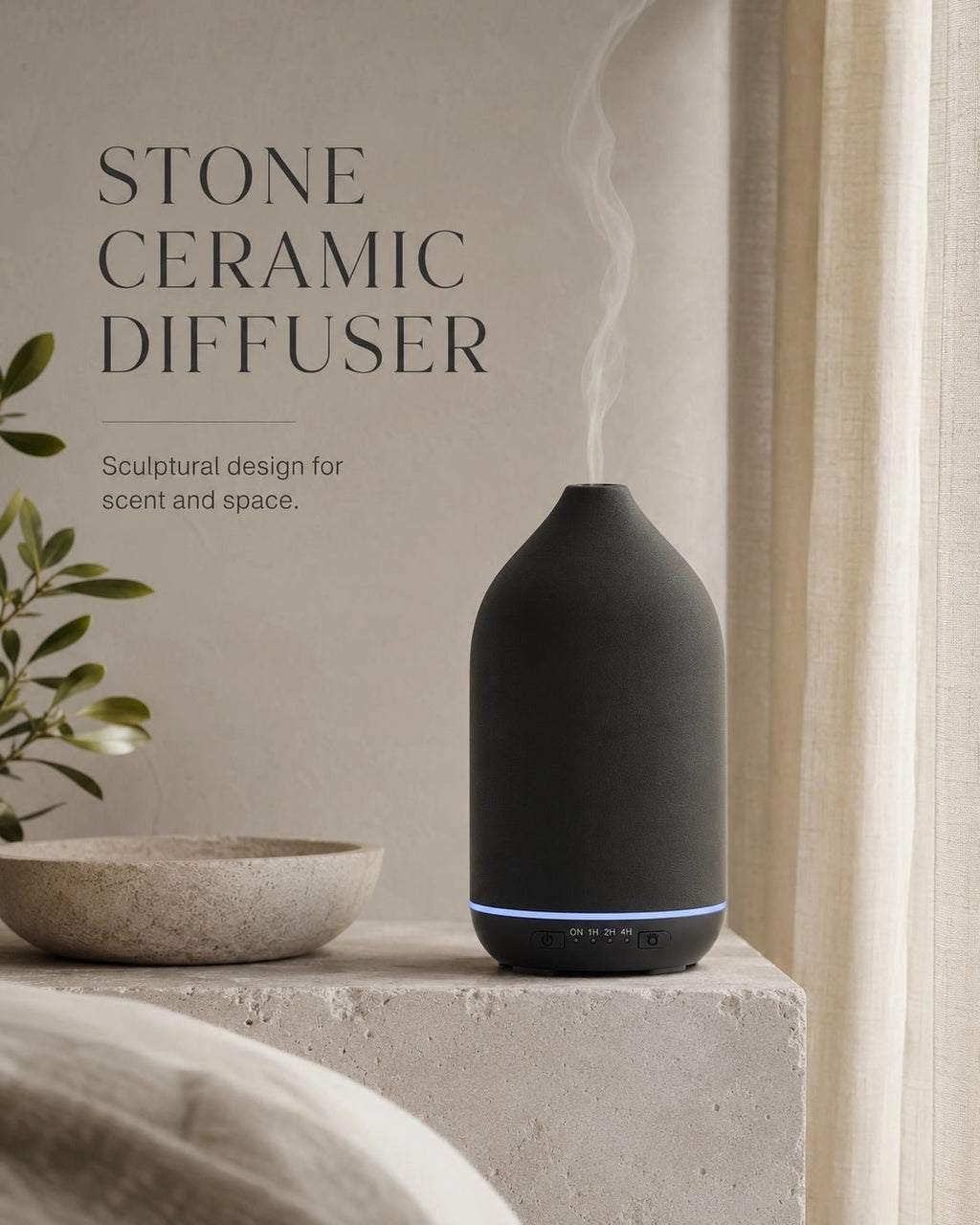 Ceramic Stone Diffuser - SALKING_Aroma Diffuser_SALKING