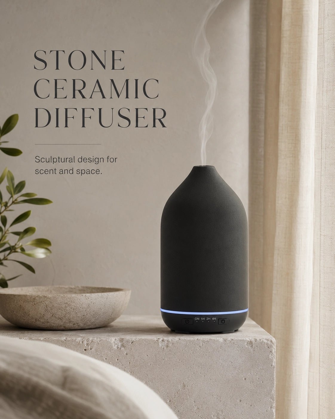 Ceramic Stone Diffuser - SALKING_Aroma Diffuser_SALKING