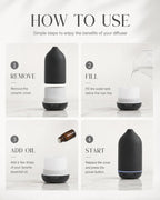 Ceramic Stone Diffuser - SALKING_Aroma Diffuser_SALKING