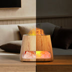 Salt Lamp Diffuser (Wooden Grain)