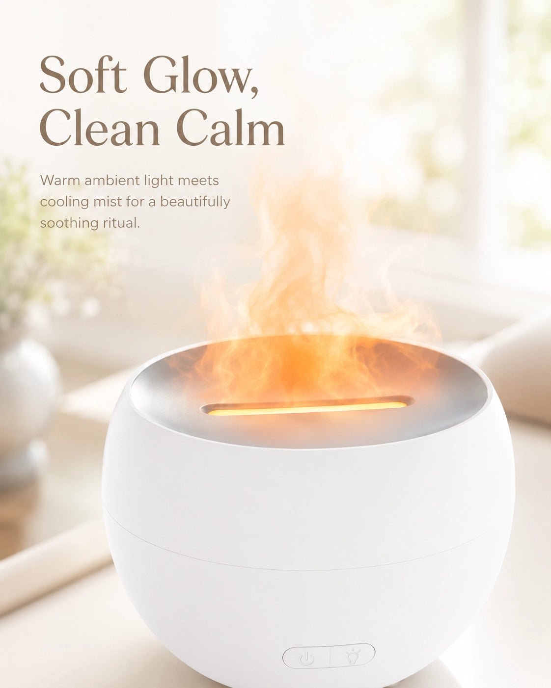FlameGlow™ Aroma Diffuser - SALKING_Aroma Diffuser_SALKING