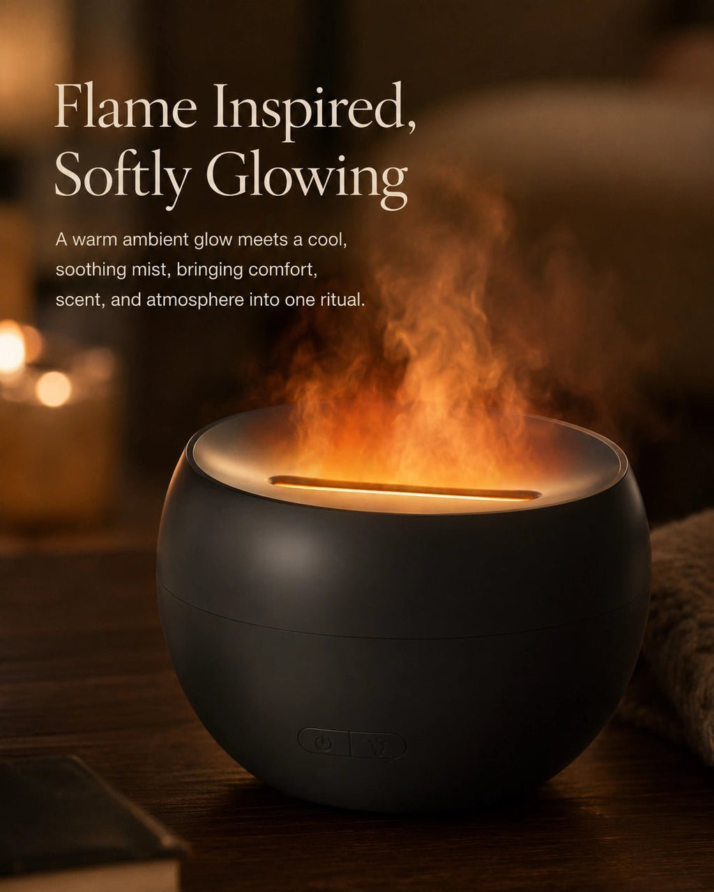 FlameGlow™ Aroma Diffuser - SALKING_Aroma Diffuser_SALKING