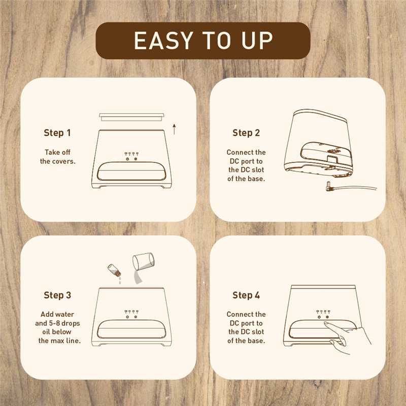 Easy to Use Instructions for SALKING Salt Lamp Diffuser - Setup and Maintenance Guide