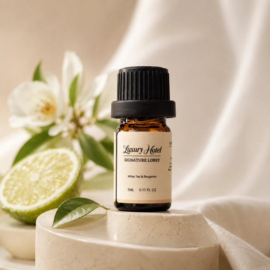 5ml Hotel White Tea fragrance included with NIMLO