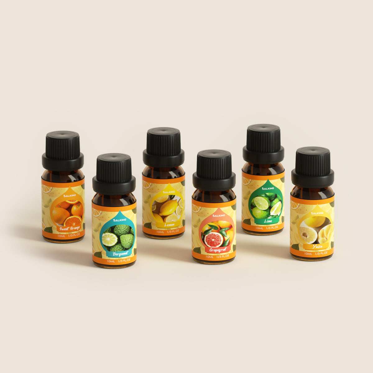 Citrus Burst Diffuser Oils Set - SALKING