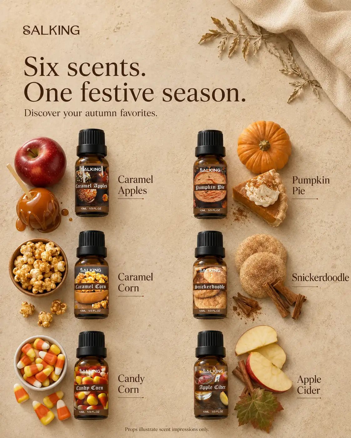 SALKING Halloween Fragrance Oils - SALKING_Essential oils Set_SALKING