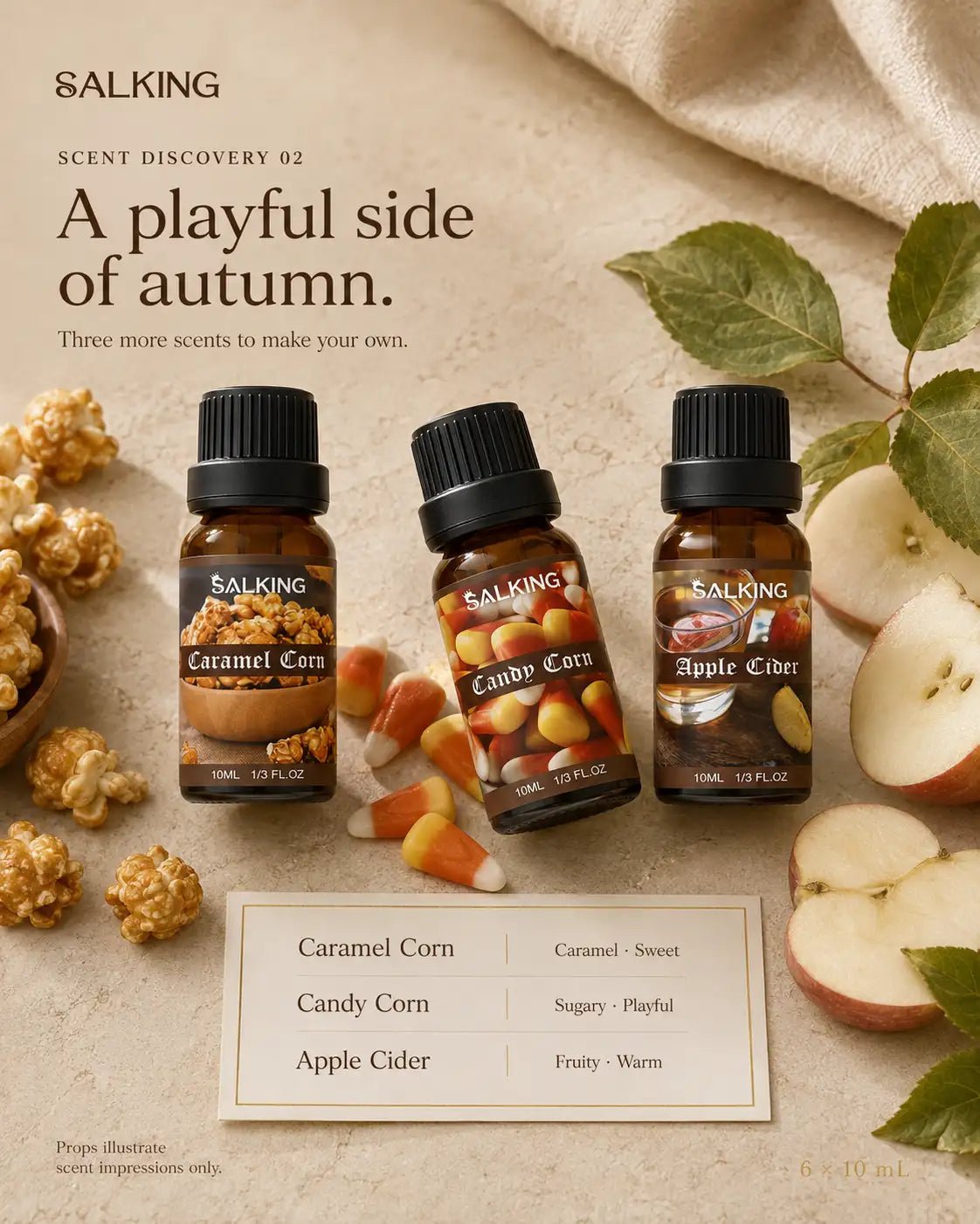 SALKING Halloween Fragrance Oils - SALKING_Essential oils Set_SALKING