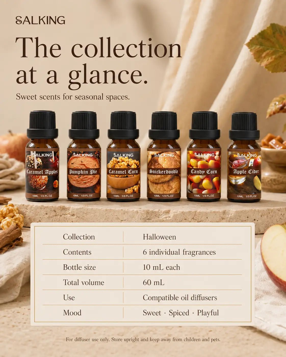 SALKING Halloween Fragrance Oils - SALKING_Essential oils Set_SALKING