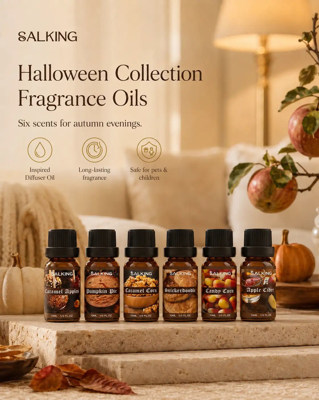 SALKING Halloween Fragrance Oils - SALKING_Essential oils Set_SALKING