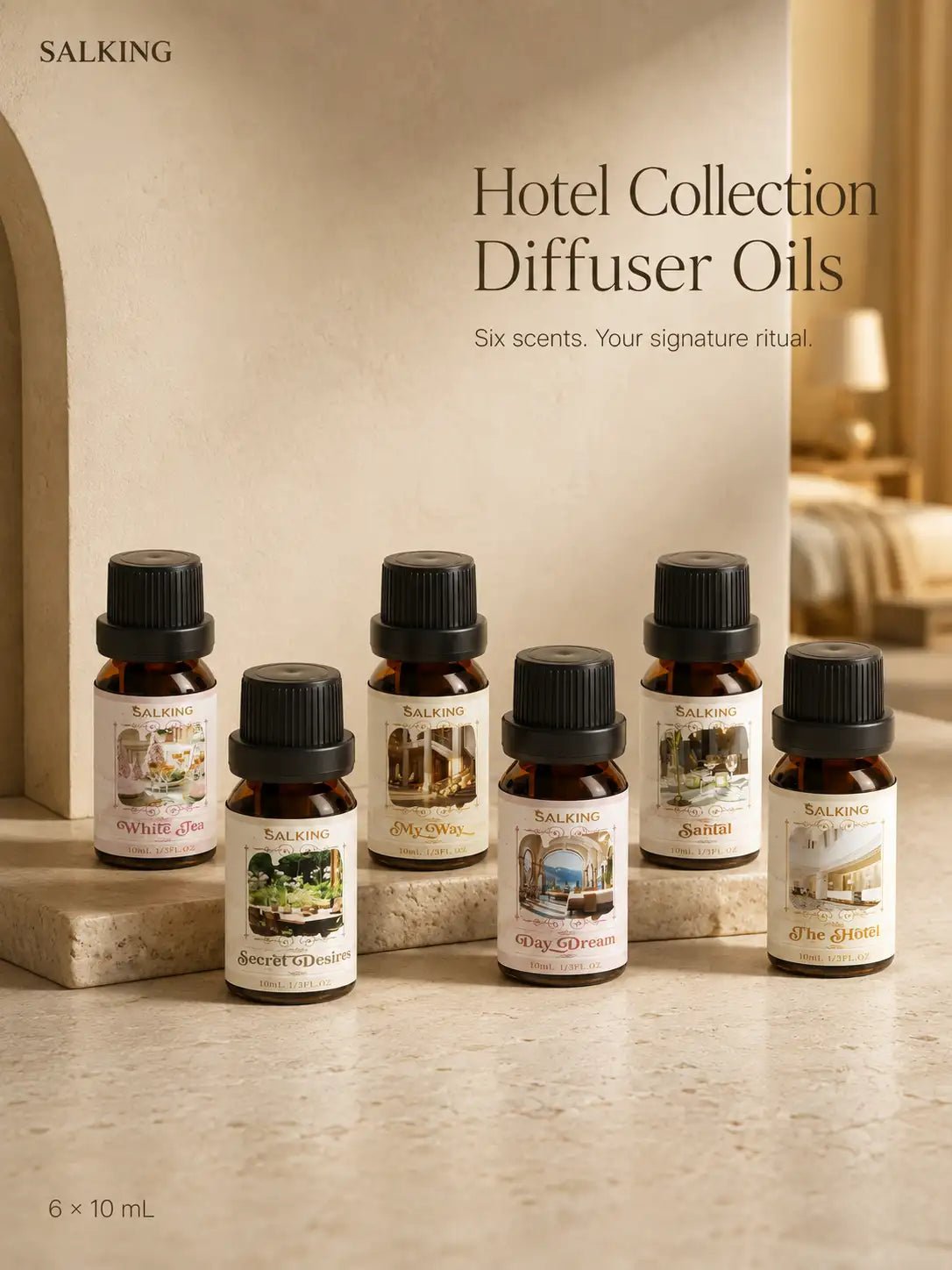 SALKING Hotel Diffuser Oils Set