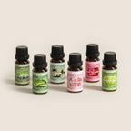 SALKING Spring Diffuser Oils Set: 6x10ml fresh and floral essential oils with vibrant green and pink labels.