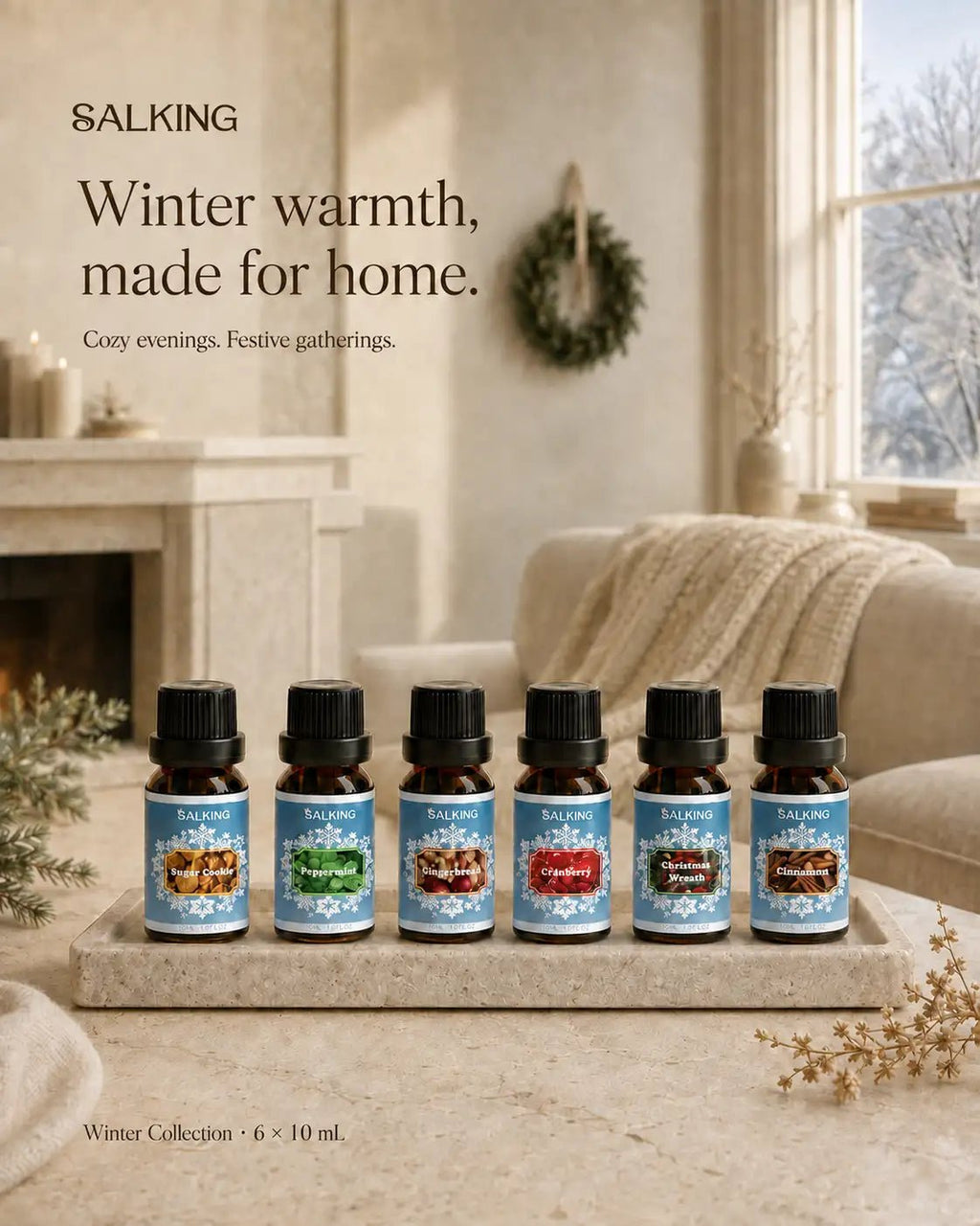 SALKING Winter Diffuser Oils Set - SALKING_Essential oils Set_SALKING