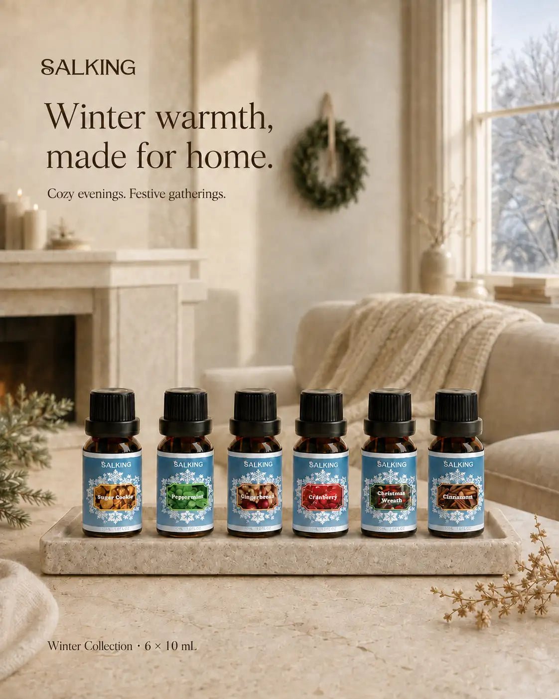 SALKING Winter Diffuser Oils Set - SALKING_Essential oils Set_SALKING
