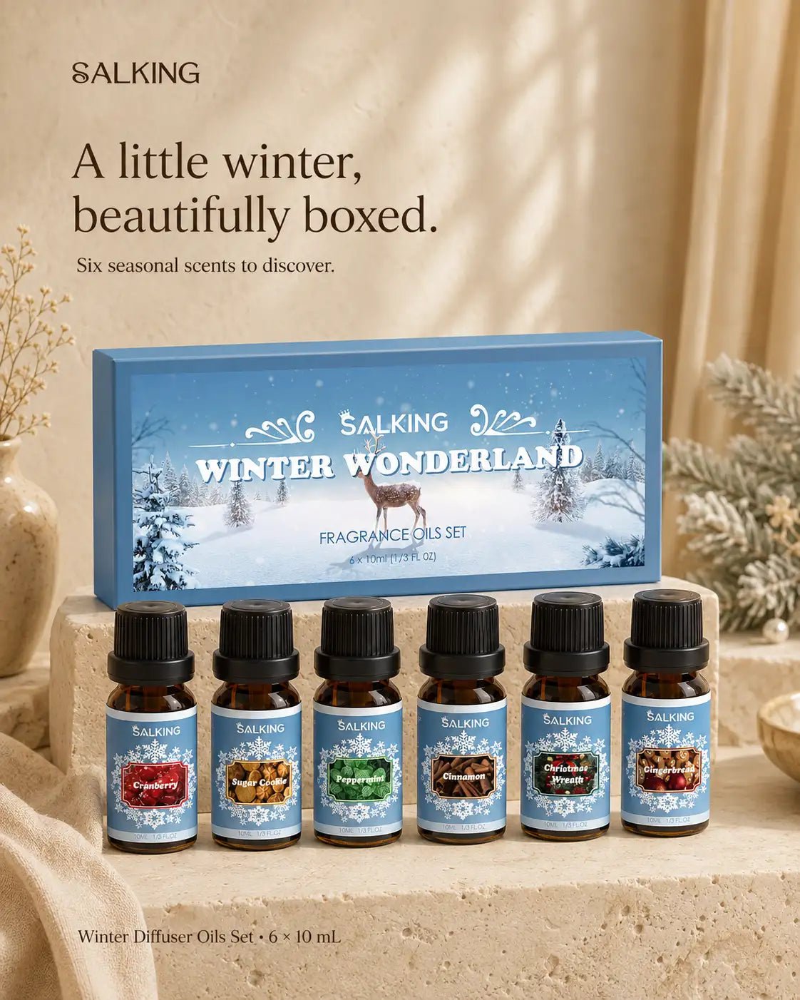 SALKING Winter Diffuser Oils Set - SALKING_Essential oils Set_SALKING