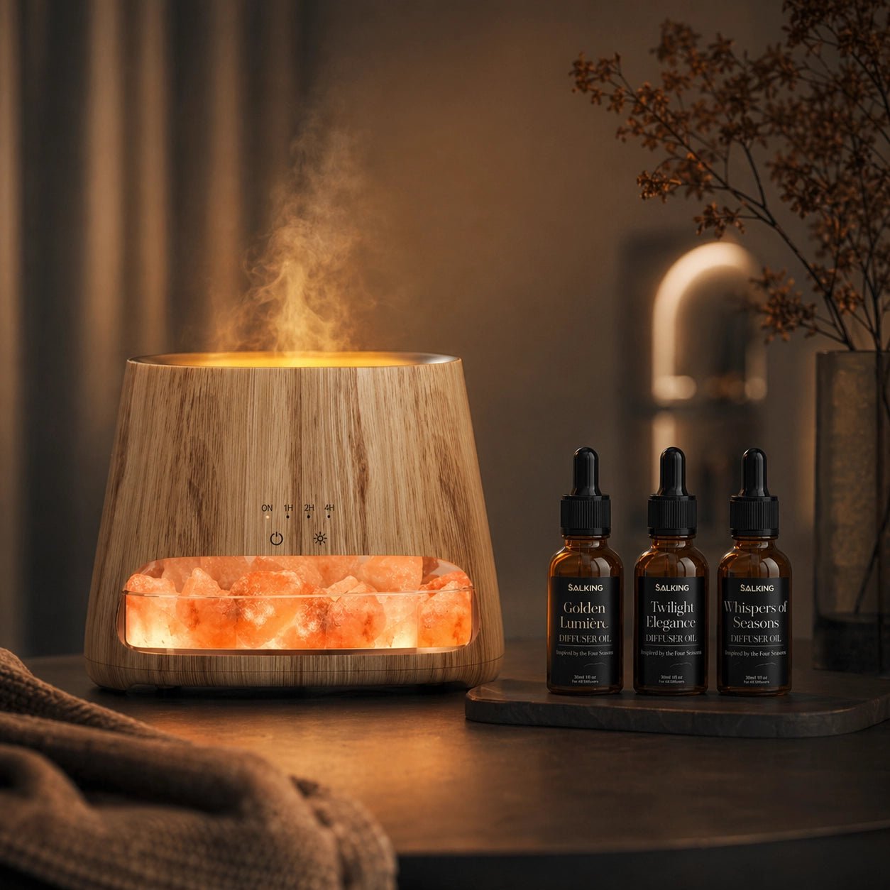 SALKING diffuser and essential oil scent system