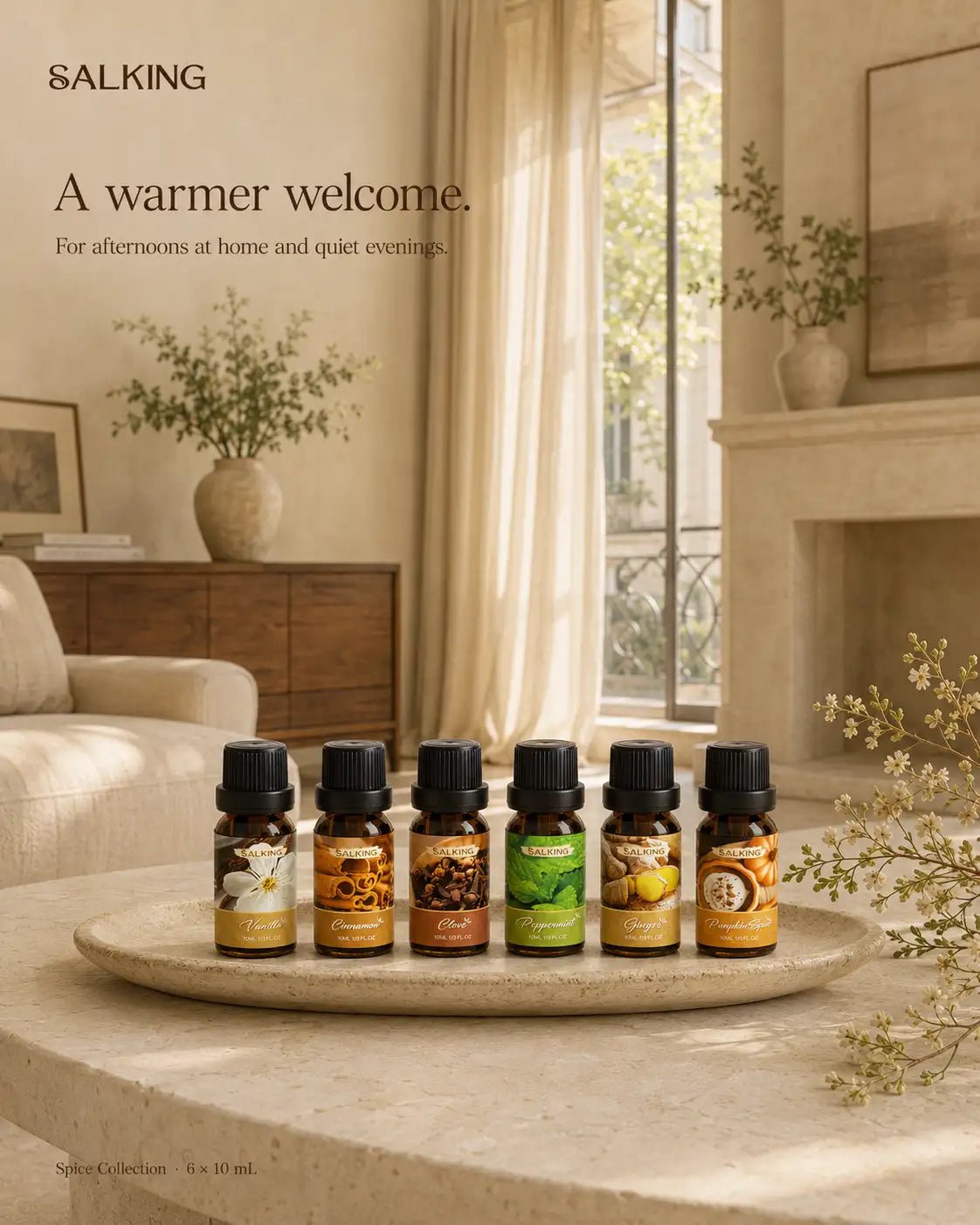 Spice Essential Oils Set - SALKING_Essential oils Set_SALKING