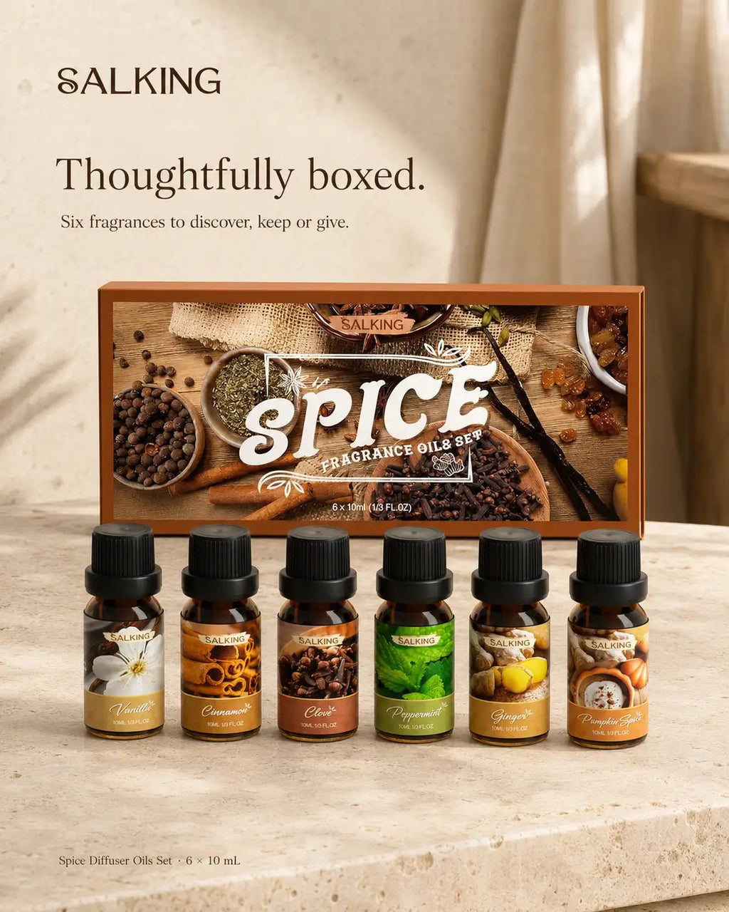 Spice Essential Oils Set - SALKING_Essential oils Set_SALKING